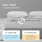 Cooling Blanket Dual-Sided Instant Cooling OEKO-TEX Certified