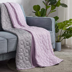 Cooling Blanket Dual-Sided Nylon-Polyester & Jersey Cotton