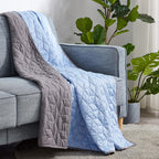 Cooling Blanket Dual-Sided Nylon-Polyester & Jersey Cotton