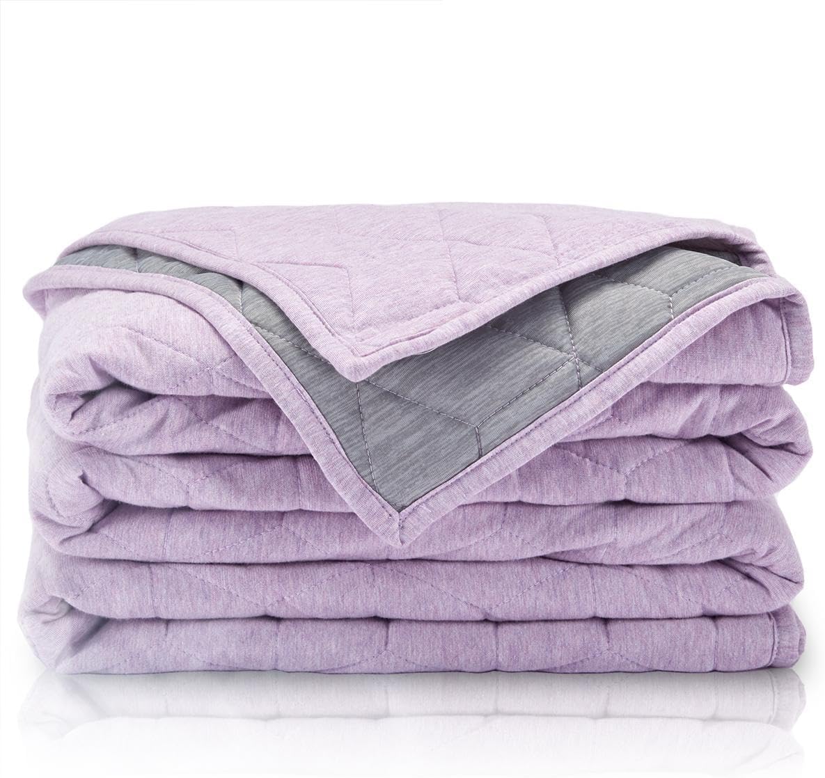 Cooling Blanket Dual-Sided Nylon-Polyester & Jersey Cotton