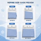 Cooling Blanket Dual-Sided Nylon Reverse