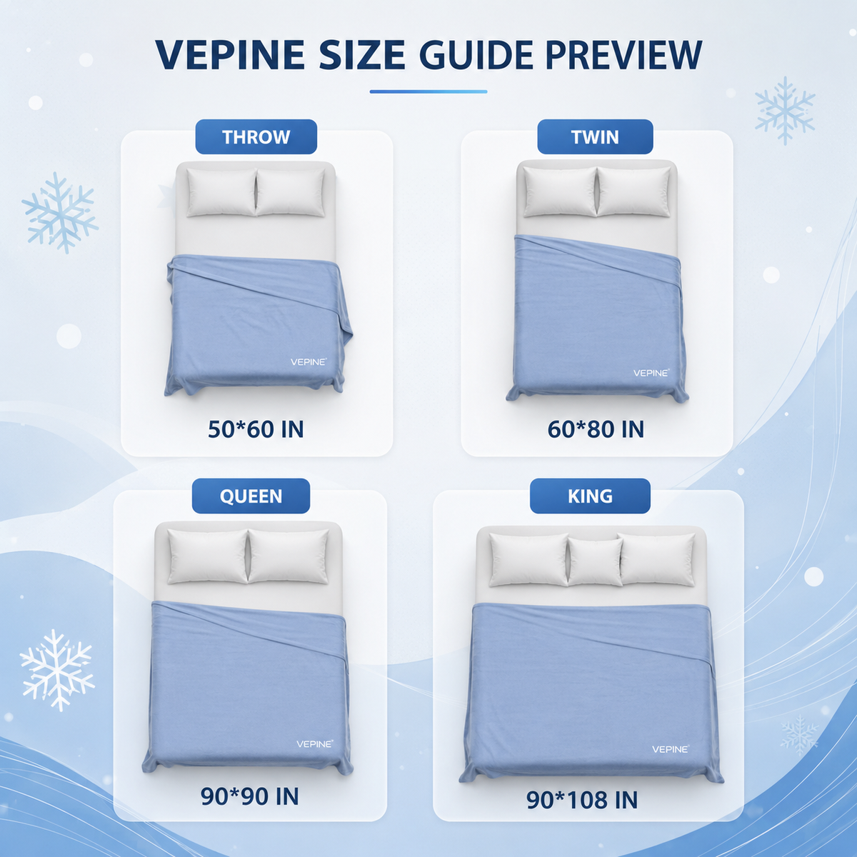 Cooling Blanket Dual-Sided Nylon Reverse