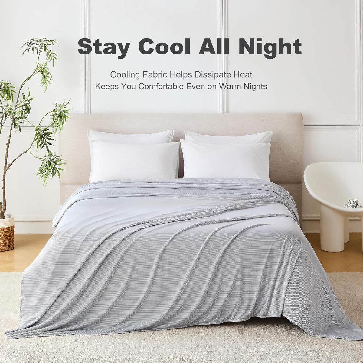 Cooling Blanket Dual-Sided Nylon Reverse