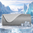Cooling Blanket Heat-Absorbing Lightweight & Reversible