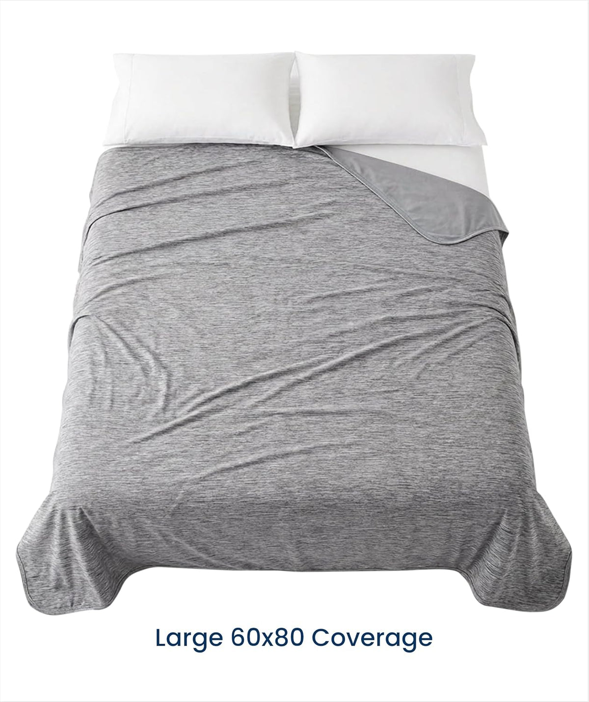 Cooling Blanket Icy Cool Fibers Lightweight Machine Washable