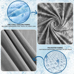 Cooling Blanket Instant Cool-To-Touch Moisture-Wicking