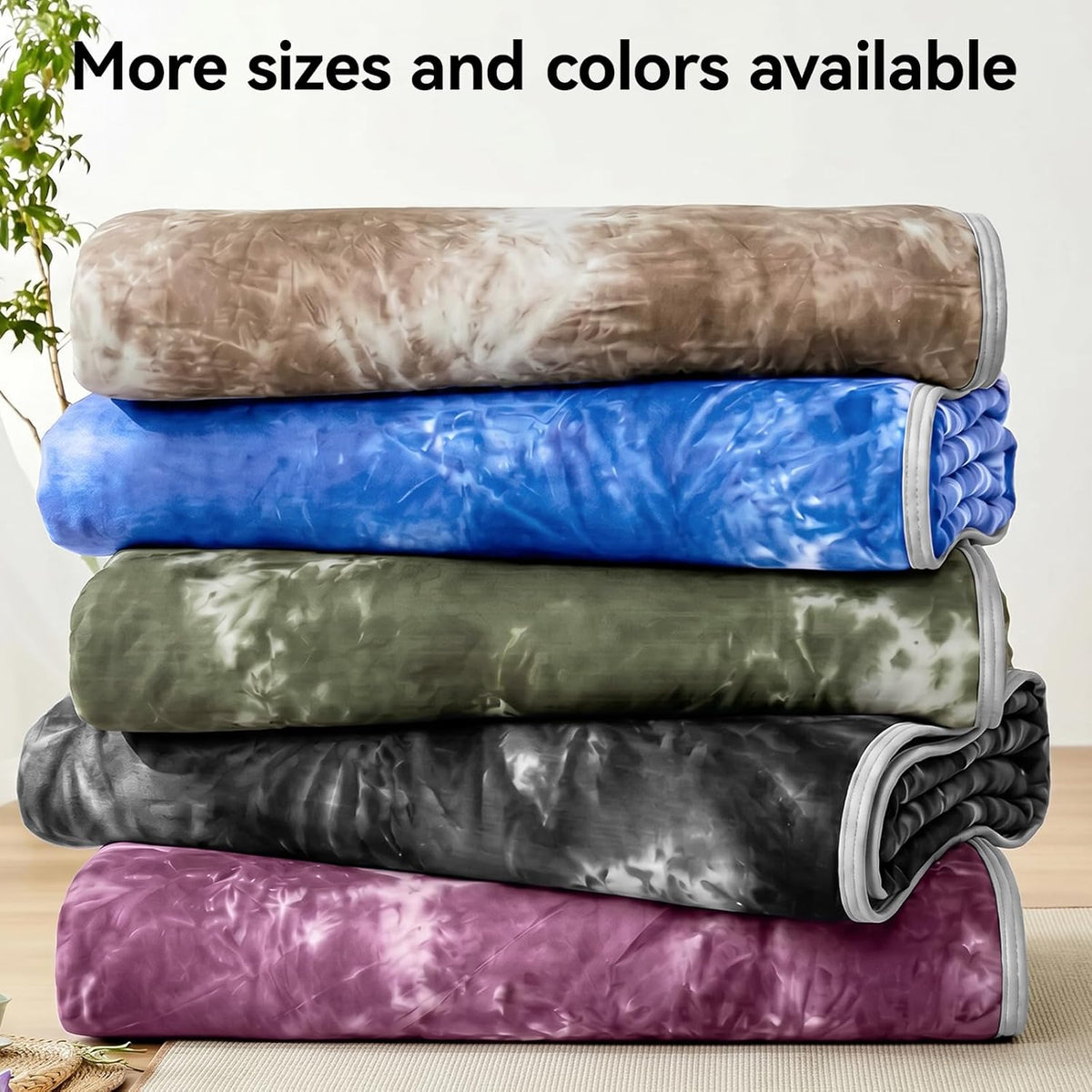Cooling Blanket Instant Cool-To-Touch Moisture-Wicking
