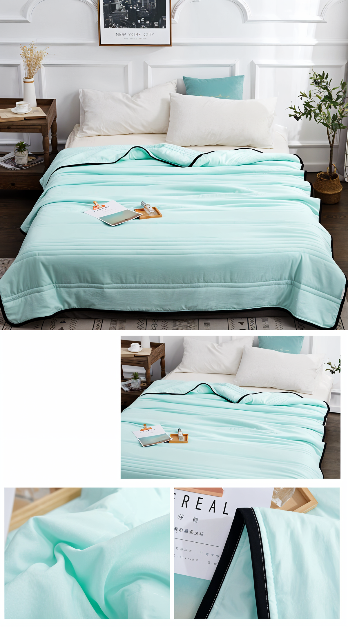 Cooling Blanket Instant Cooling Breathable Machine Washable