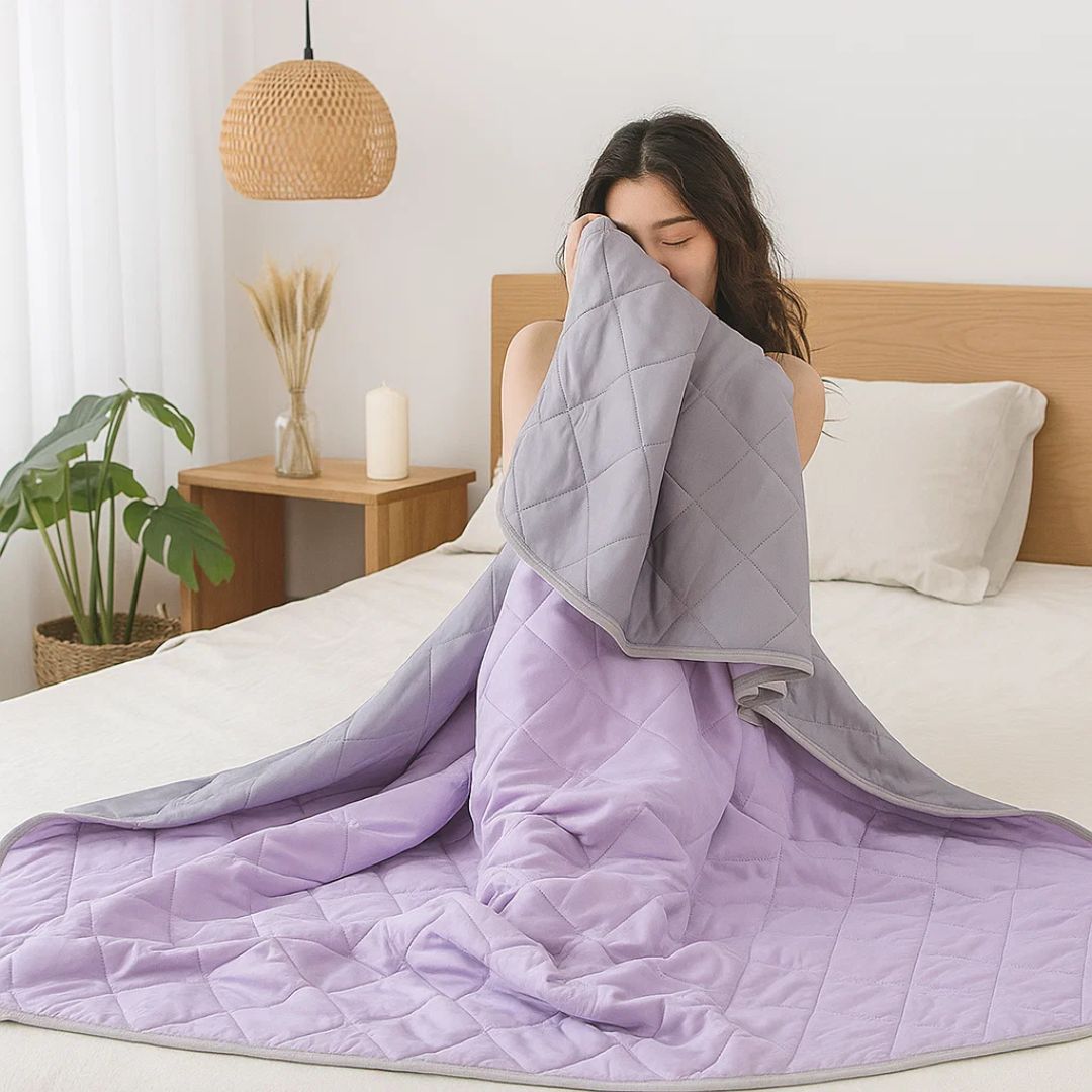 Cooling Blanket Instant Cooling Silky & Hypoallergenic