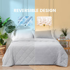 Cooling Blanket Japanese Arc-Chill Dual-Sided Cloud-Quilted