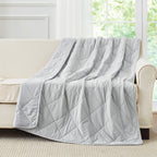 Cooling Blanket Japanese Arc-Chill Fabric Dual-Sided Cloud-Quilted