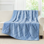 Cooling Blanket Japanese Arc-Chill Fabric Dual-Sided Cloud-Quilted