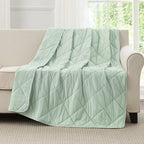 Cooling Blanket Japanese Arc-Chill Fabric Dual-Sided Cloud-Quilted