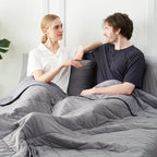 Cooling Blanket Japanese Arc-Chill Fabric Dual-Sided Cloud-Quilted