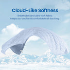 Cooling Blanket Japanese Cooling Fabric Double-Sided & Machine Washable