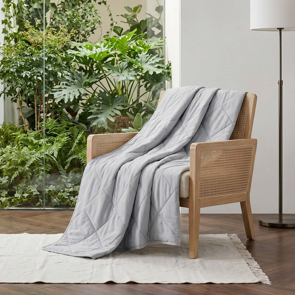 Cooling Blanket Japanese Cooling Fabric Lightweight Machine Washable