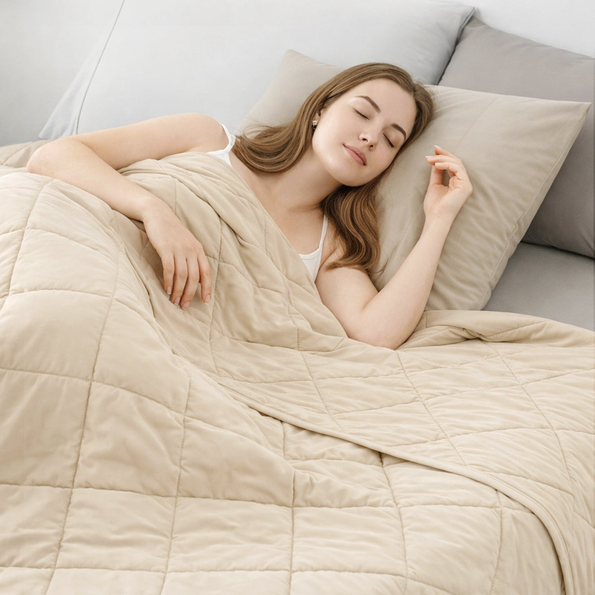 Cooling Blanket Japanese Cooling Fabric Lightweight Machine Washable