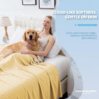 Cooling Blanket Lightweight Breathable Cool Fiber Machine Washable