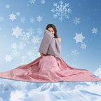 Cooling Blanket Lightweight & Breathable Quick-Dry Polyester