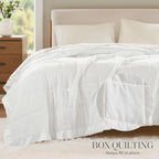 Cooling Blanket Moisture-Wicking Microfiber Down Alternative