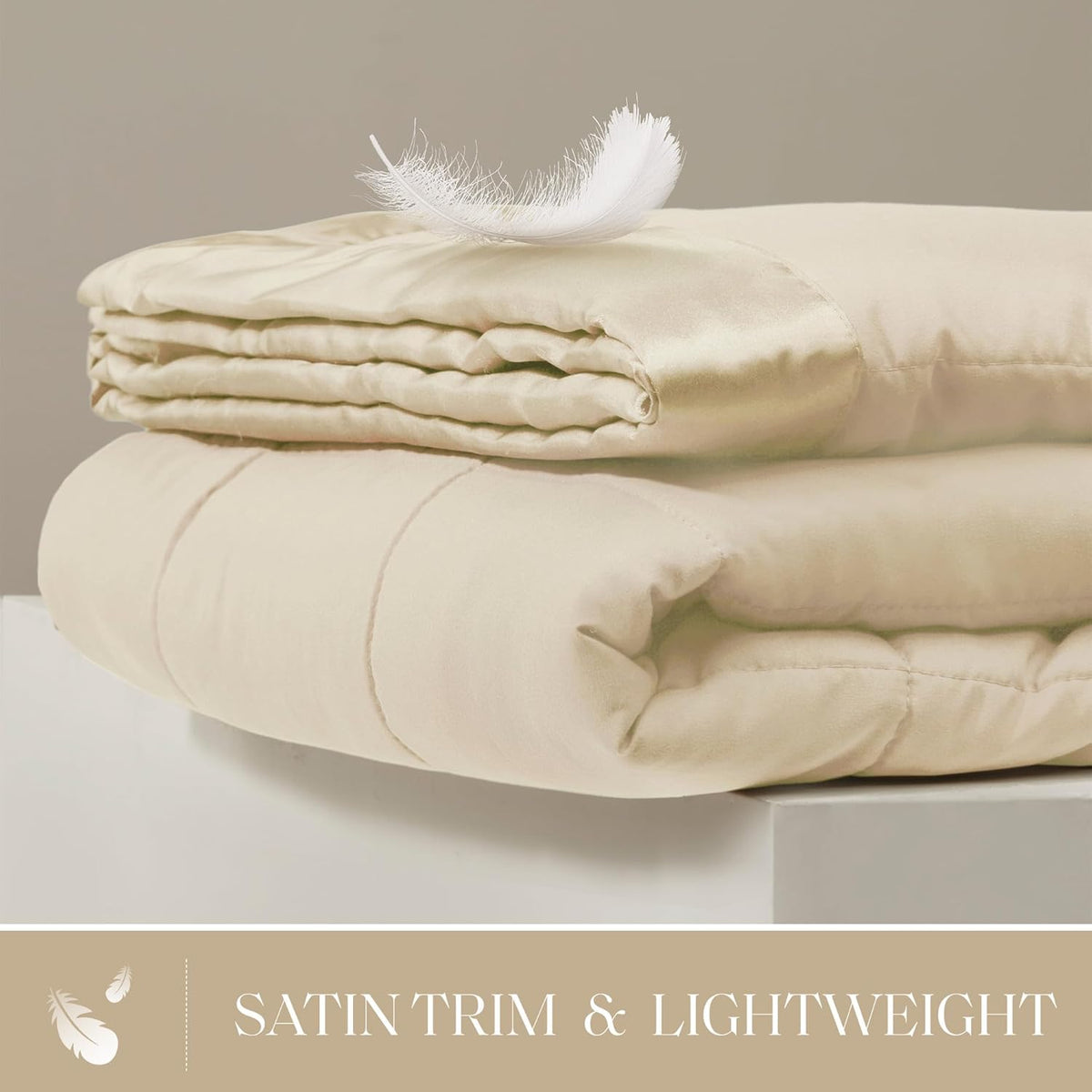 Cooling Blanket Moisture-Wicking Microfiber Down Alternative