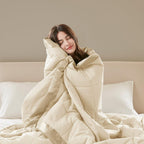 Cooling Blanket Moisture-Wicking Microfiber Down Alternative