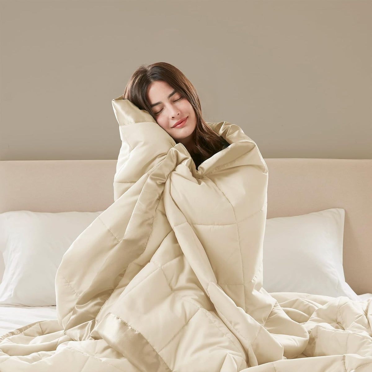 Cooling Blanket Moisture-Wicking Microfiber Down Alternative