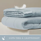 Cooling Blanket Moisture-Wicking Microfiber Down Alternative