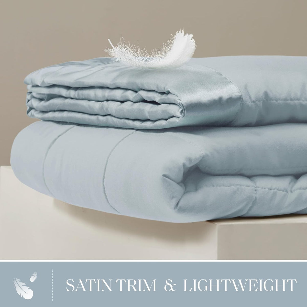 Cooling Blanket Moisture-Wicking Microfiber Down Alternative