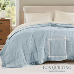 Cooling Blanket Moisture-Wicking Microfiber Down Alternative