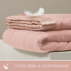 Cooling Blanket Moisture-Wicking Microfiber Down Alternative