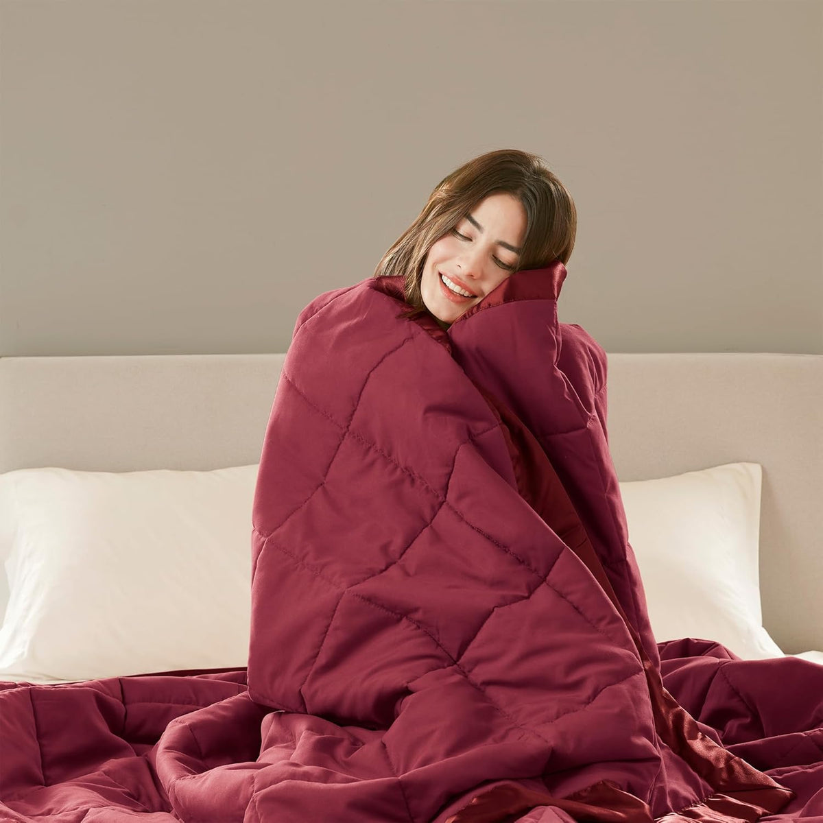 Cooling Blanket Moisture-Wicking Microfiber Down Alternative