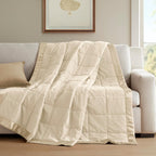 Cooling Blanket Moisture-Wicking Microfiber Down Alternative