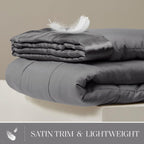 Cooling Blanket Moisture-Wicking Microfiber Down Alternative
