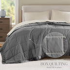 Cooling Blanket Moisture-Wicking Microfiber Down Alternative