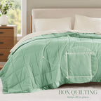 Cooling Blanket Moisture-Wicking Microfiber Down Alternative