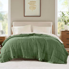 Cooling Blanket Moisture-Wicking Microfiber Down Alternative