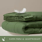 Cooling Blanket Moisture-Wicking Microfiber Down Alternative