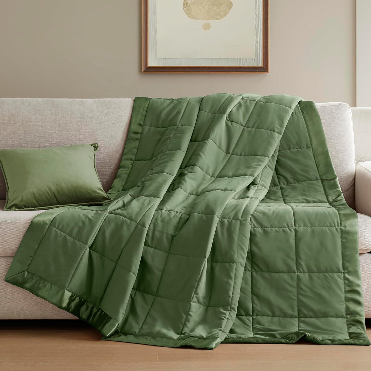 Cooling Blanket Moisture-Wicking Microfiber Down Alternative