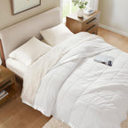 Cooling Blanket Moisture-Wicking Microfiber Down Alternative