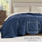 Cooling Blanket Moisture-Wicking Microfiber Down Alternative