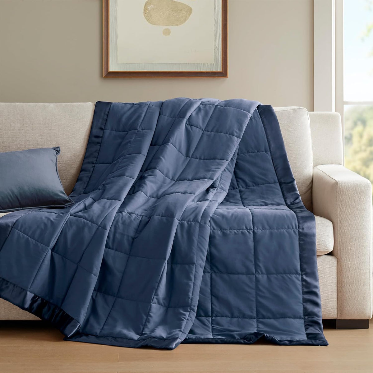 Cooling Blanket Moisture-Wicking Microfiber Down Alternative