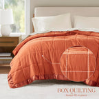 Cooling Blanket Moisture-Wicking Microfiber Down Alternative