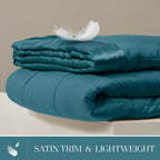 Cooling Blanket Moisture-Wicking Microfiber Down Alternative