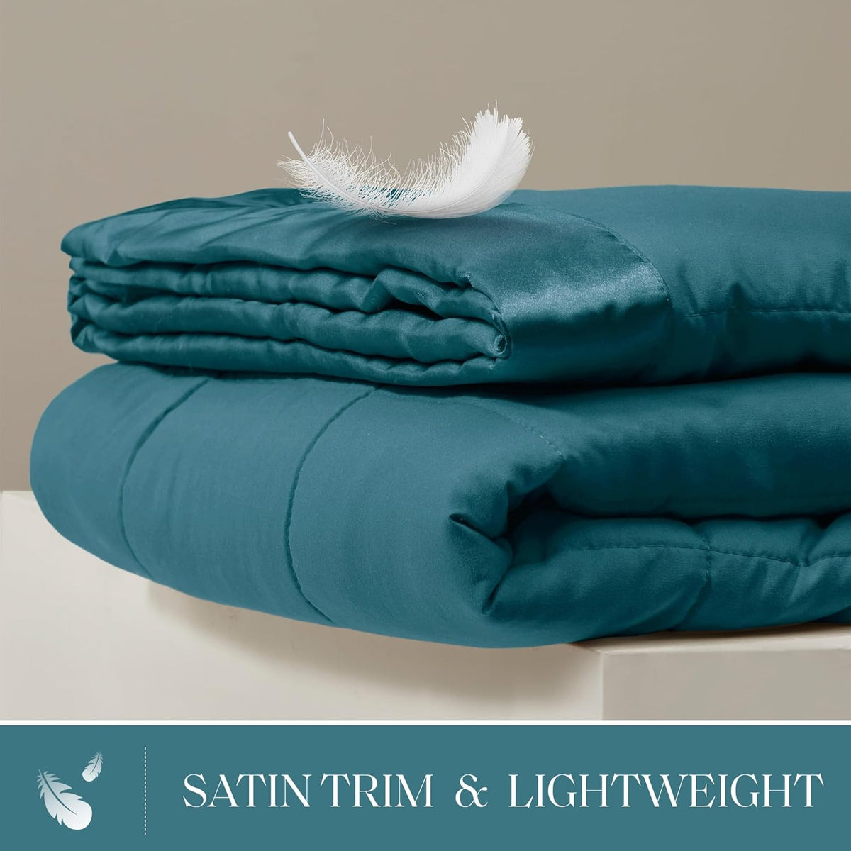 Cooling Blanket Moisture-Wicking Microfiber Down Alternative