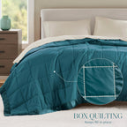 Cooling Blanket Moisture-Wicking Microfiber Down Alternative