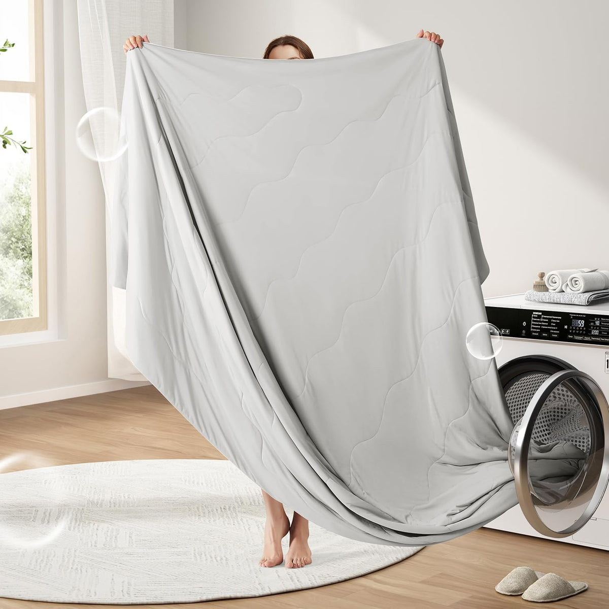 Cooling Blanket Q-Max 0.4 Double-Sided & Machine Washable