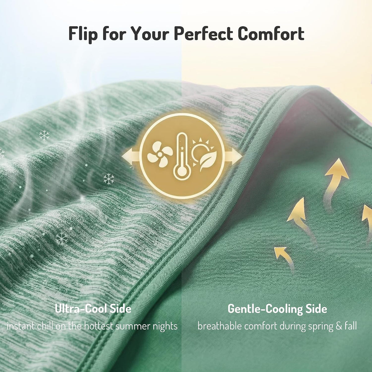 Cooling Blanket Q-Max Above 0.4 Breathable Microfiber