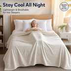 Cooling Blanket Q-Max Above 0.4 Breathable Microfiber