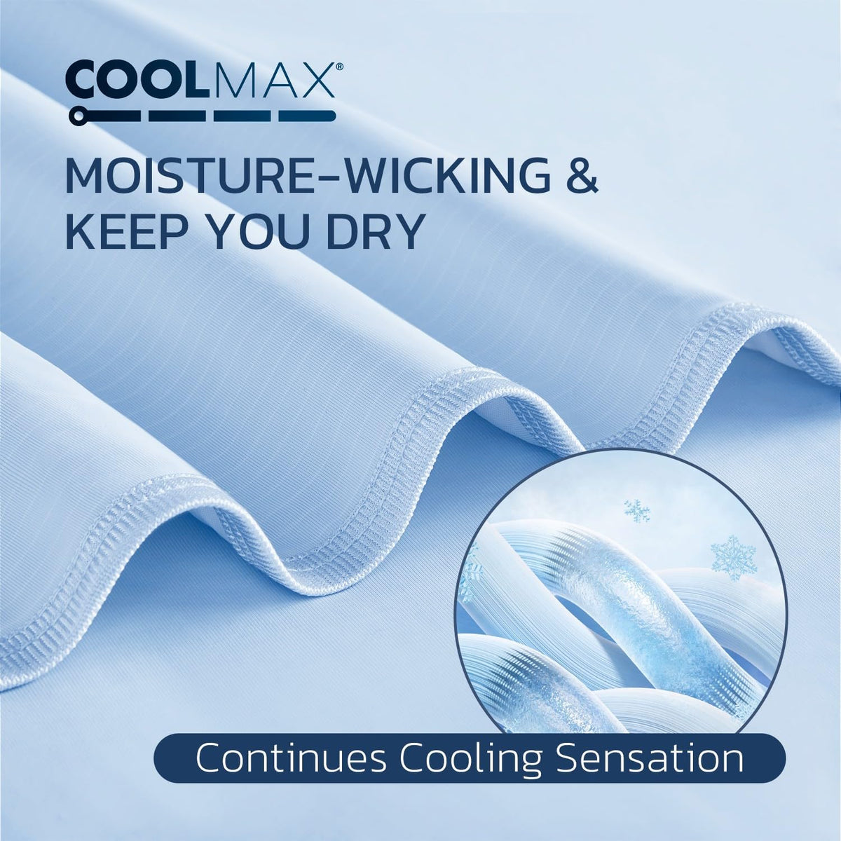 Cooling Blanket Q-Max Above 0.4 Breathable Microfiber